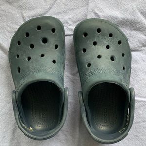 Blue c8 kids crocs